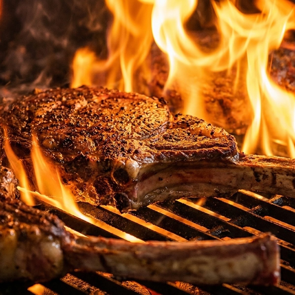 Bold flavors from the open grill