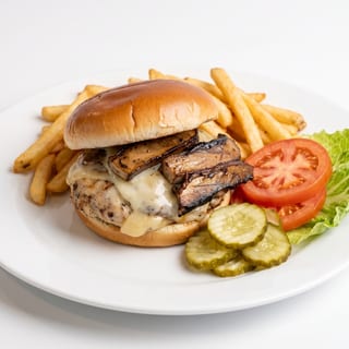 Mushroom & Swiss Burger